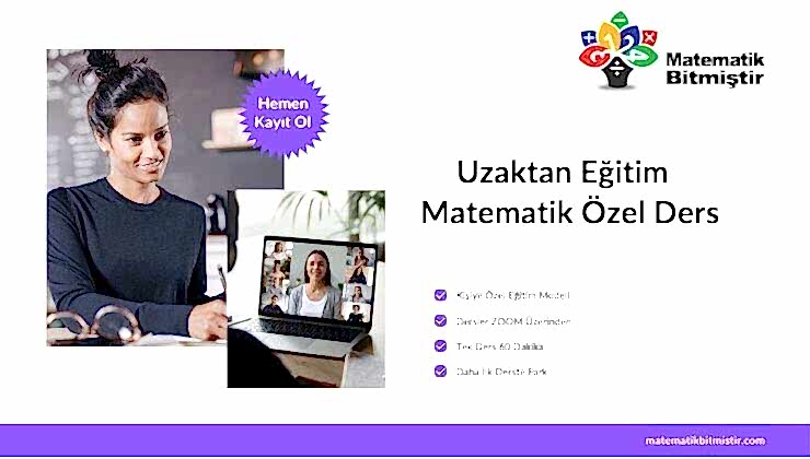 Uzaktan Eğitim Matematik Özel Ders Uzaktan Eğitim Matematik Özel Ders
