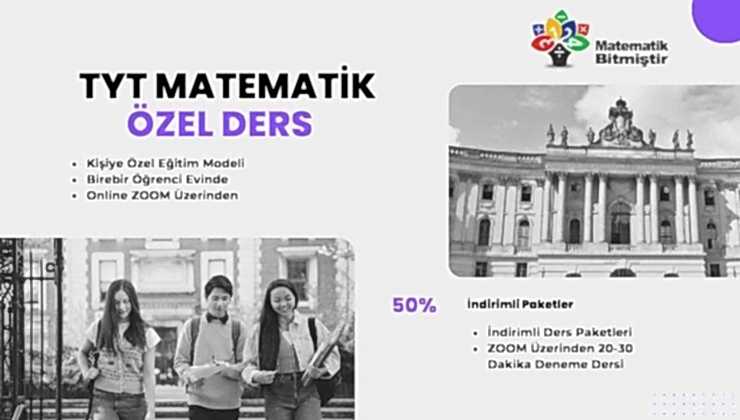 TYT Matematik Özel Ders TYT Matematik Özel Ders