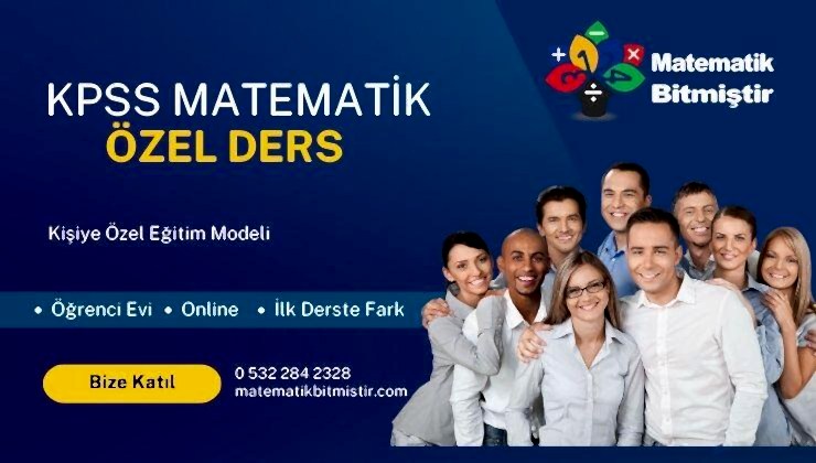 KPSS Matematik Özel Ders KPSS Matematik Özel Ders