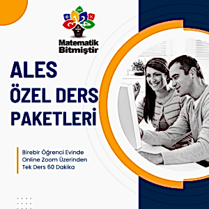 Lise Özel Ders Paketleri ALES Özel Ders Paketleri
