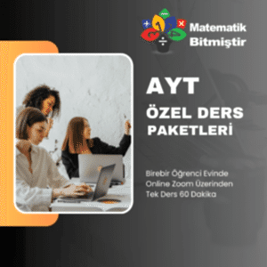 Online Ders Paketleri AYT Özel Ders Paketleri