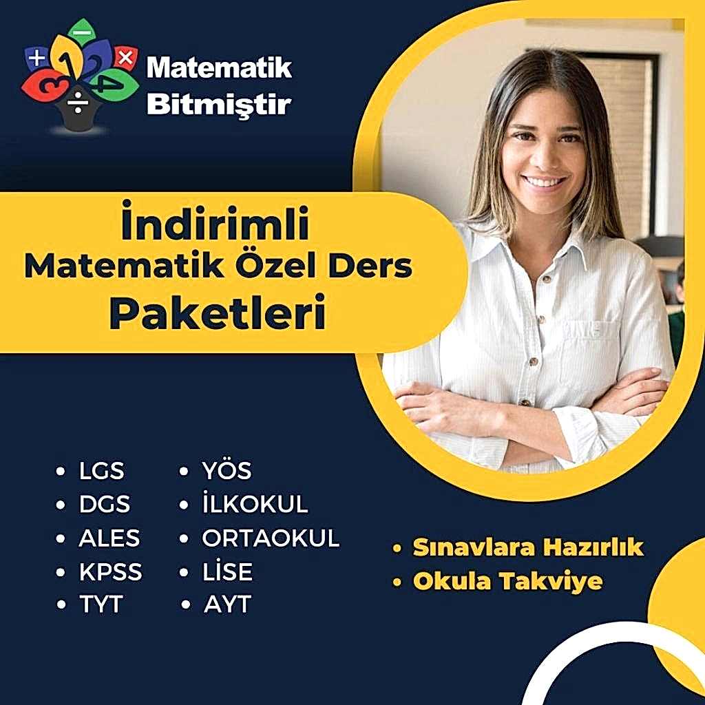 İndirimli Matematik Özel Ders Paketleri