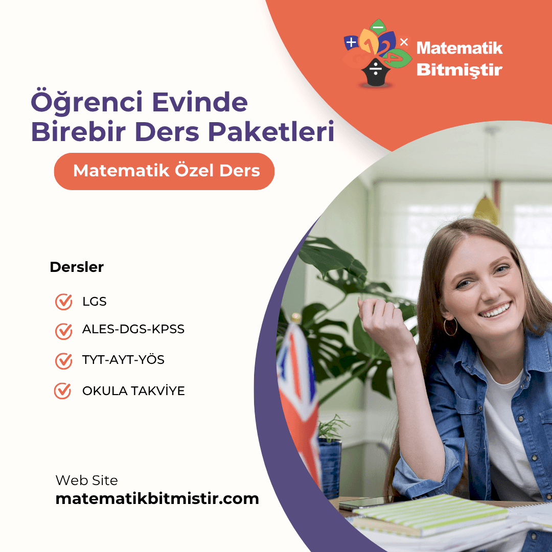 Öğrenci Evinde Birebir Ders Paketleri Öğrenci Evinde Birebir Ders Paketleri
